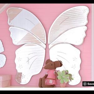 Pottery Barn Kids Jumbo Butterfly Mirror